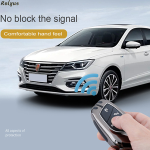 เคสกุญแจรีโมทรถยนต์ทำจากโลหะสำหรับ MG6 ezs HS Marvel x MARVEL R RX5 I6 I5 RX3 RX8พวงกุญแจ zev ERX5มก. - Product Image 3