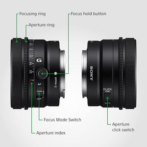 Objectif d'appareil photo plein format FE 40 mm F/2.5 G (SEL40F25G) - Product Image 3