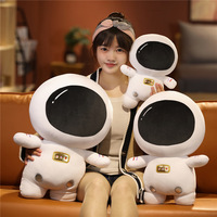 Cartoon-Alien-Astronaut Plüschtier Raumfahrer-Roboter Stoffpuppe Weiches Schlafkissen Kuscheltier Geschenk für Jungen