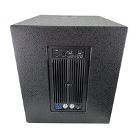 Caisson de grave actif 15 pouces Caisson de basses simple 15 pouces avec amplificateur alimenté