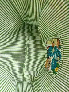 กระเป๋าผ้าฝ้ายลายควิลท์ งานดีไซน์เนอร์ งานพิมพ์บล็อกแบบอินเดีย เย็บอย่างประณีต กระเป๋าสะพายไหล่สำหรับเดินทางและช้อปปิ้ง - Product Image 6