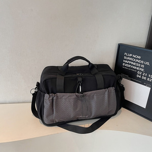 Fitness Bag Large Capacity 20-35L Wet Dry Separation Travel Sports Yoga Shoulder Hand Crossbody Unisex Black Gray Khaki - Product Image 1
