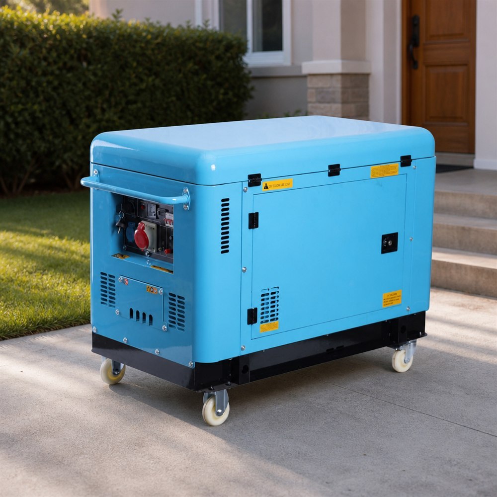 Silent Soundproof Gasoline Generator Set For Home Use Household Backup Power Genset · image 4