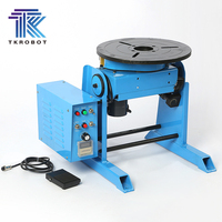 Positionneur de soudage automatique TKweld 300 kg, mandrin 220 V, plateau tournant à minuterie, roulement traversant, moteur de soudeuse 220 V