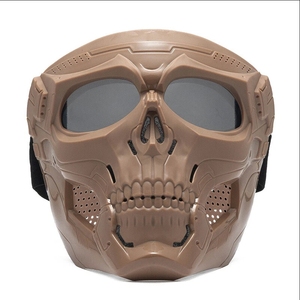 BAOBAO Occhiali Protettivi da <span class=keywords><strong>Moto</strong></span> Scheletro Maschera Integrale <span class=keywords><strong>Teschio</strong></span> Occhiali da Motociclista Casco in Plastica ABS per Copertura Completa Bici - Product Image 6