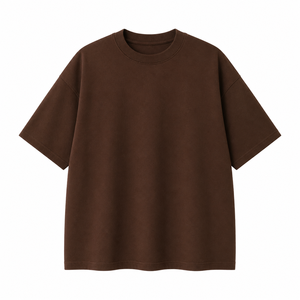 Custom 500G Heavyweight 100% Cotton T Shirt OEM ODM Oversized Unisex Crew Neck Blank Short Sleeve <b>Tee</b> with Logo - Product Image 4