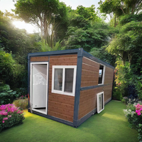 Maisons préfabriquées de 40 pieds, portables, pliables, extensibles, conteneur, petite maison mobile, 3 chambres, cabane de luxe à vendre