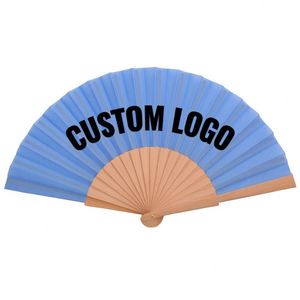 Éventail décoratif personnalisé imprimé, pliable, pour mariage, fête, événements, décoration intérieure et cadeaux promotionnels - Product Image 1
