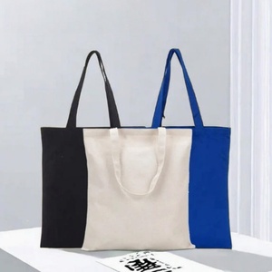 Borsa Tote in Tela di Cotone Ecologica con Stampa Cartoon, Manici e <span class=keywords><strong>Dimensioni</strong></span> Medie Allungate - Product Image 5