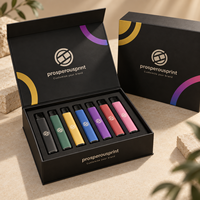 Boîte cadeau rigide magnétique haut de gamme en promotion, personnalisable avec logo, vide, pour accessoires électroniques