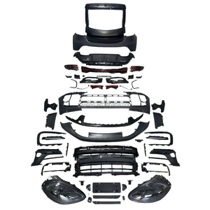 Nouveaux ensembles de pare-chocs avant et arrière à fixer par boulons pour les modèles <span class=keywords><strong>Porsche</strong></span> <span class=keywords><strong>Macan</strong></span> Facelift 2014-2021 ; Kit carrosserie PP pour les modèles <span class=keywords><strong>2023</strong></span>. - Product Image 2