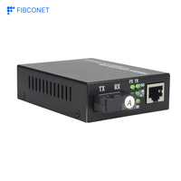 Equipo de red de fibra óptica de alta calidad 10/100Mbps 10G POE ++ Switch RJ45 Transceptor Media Converter