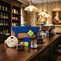 Coffret Cadeau Personnalisé Écoresponsable Premium : Sac Fourre-tout en Liège + Haut-parleur en Bois + Moulin à Café en Acier Inoxydable + Tasse + Cadeau de Fêtes