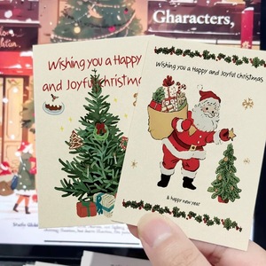 <span class=keywords><strong>Carte</strong></span> de vœux <span class=keywords><strong>personnalisée</strong></span> pour le Nouvel An, cartes de Noël, cartes de vœux de fête, cartes-cadeaux - Product Image 2
