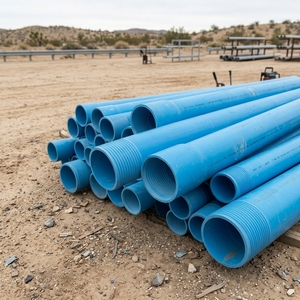 Tuyau en PVC <span class=keywords><strong>DRD</strong></span> de 4 pouces pour puits d'eau, prix du tube de forage - Product Image 1