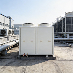 Bomba de Calor de Aire a Agua de Baja Temperatura para Iglesias, Centros Comunitarios <span class=keywords><strong>y</strong></span> Salones Públicos, Bomba de Calor de Fuente de Aire - Product Image 4
