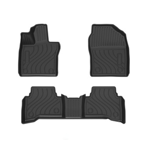 Tapetes de Piso Completos de TPE a Medida para <span class=keywords><strong>Hyundai</strong></span> <span class=keywords><strong>Santa</strong></span> <span class=keywords><strong>Fe</strong></span> (2013-2026), Revestimientos Impermeables para Todo Clima - Product Image 3