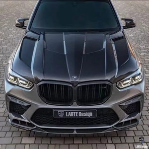 Runde High Quality LD Style Body Kit for Bmw X5M Carbon Fiber Car Bumpers Front Lip Rear Diffuser Side Skirts Top Wing <strong>Spoiler</strong> - Product Image 2