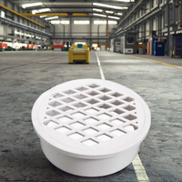 Tuyau de drainage haute pression en PVC, siphon de sol 50 75 110, raccord coudé rond enfichable, accessoires