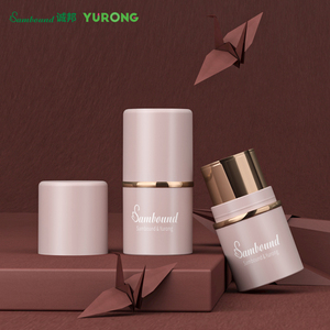 Custom 5g <b>Mini</b> Round PP Plastic Refillable Deodorant Bottle Solid <b>Perfume</b> Stick Packaging for Body Use - Product Image 1