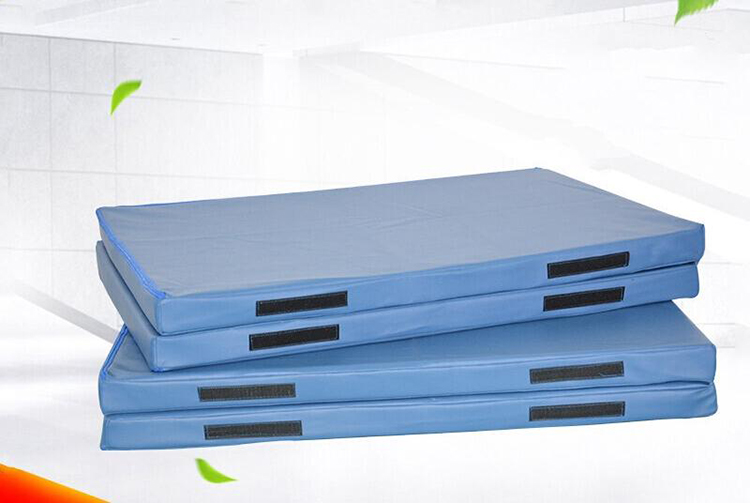 Foldable fitness mat for school Exercise anti-hurt EPE Foam 6 Folds Gym Mat Gymnastics Crash Landing Mats