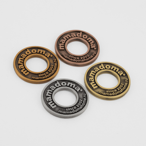 Móc khóa đồng tiền kỷ niệm mạ điện màu đồng cổ thiết kế sáng tạo để trưng bày thương hiệu công ty - Product Image 2