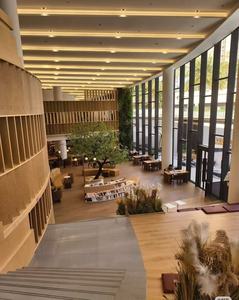 Современный деревянный стеллаж-витрина для школ, библиотек и отелей, прилавок-книжный шкаф - Product Image 6