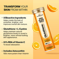 Comprimés effervescents de L-Glutathion 100% Halal, complément alimentaire pour la beauté de la peau