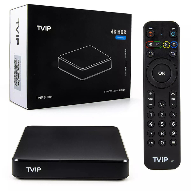 TVIP 706 Android 11.0 Amlogic S905W2 4K TV Box 2GB 8GB Linux Media Player 2.4/5G WIFI H2.65 Smart Set Top Box Certified Google