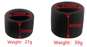 TPE mainan seks pengekang cincin zakar elektrik pria stimulasi ejakulasi Delay penguncian untuk BDSM - Product Image 6