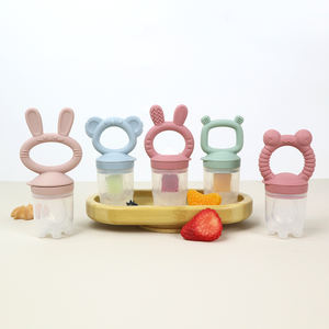 Sucette personnalisée en silicone pour bébé, tétine d'alimentation, anneau de dentition de qualité alimentaire, sucette à fruits pour bébé - Product Image 1