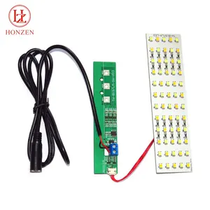 New 1.2mm thickness electronic 9W led light pcba assembly touch button 2835 smd led module board