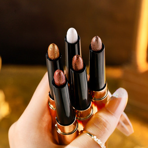 Lápiz de Sombra de Ojos Perlado Mate de Larga Duración de un Solo Color al por Mayor, Barra de Sombra de Ojos en Crema de Doble Cara, Marca Privada - Product Image 4