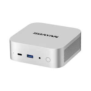 Mini PC SOAYAN MQi12 d'origine, processeur <span class=keywords><strong>I3</strong></span>-1215U, 12 Go de mémoire LPDDR5, <span class=keywords><strong>prix</strong></span> bas, mini PC de bureau X86 - Product Image 1