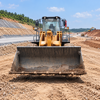 Lonking LG855N Bekas, Wheel Loader Depan dengan Boom Panjang dan Tinggi Angkat 4.5m untuk Penanganan Material di Lokasi