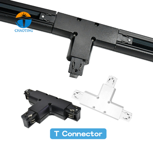 Surface suspendue au plafond moderne, connecteur <span class=keywords><strong>de</strong></span> système d'éclairage <span class=keywords><strong>de</strong></span> piste à 4 fils et <span class=keywords><strong>Rail</strong></span> <span class=keywords><strong>de</strong></span> piste <span class=keywords><strong>de</strong></span> lumière LED pour projecteur <span class=keywords><strong>de</strong></span> piste à LED COB - Product Image 6