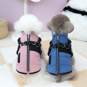 DZ Luxury Custom Dog Clothes Polyester Winter Coat for Pets Waterproof Summer Spring Dog <b>Jacket</b> Solid Manufactured Pet Coat - Product Image 3