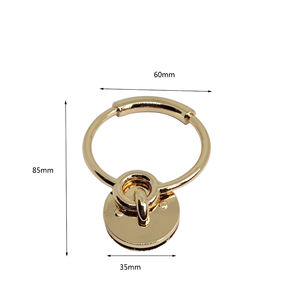 Deepeel HE003 <span class=keywords><strong>60mm</strong></span> de accesorios de Hardware equipaje bolso asas de la hebilla - Product Image 2