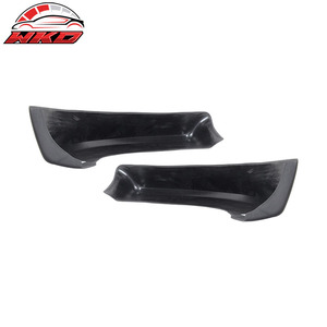 Convient pour Mitsubishi Lancer 2008-2015, lèvre de pare-chocs avant style OE, non peinte, noire - Product Image 4