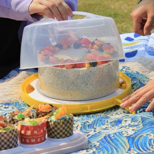 Supporti e <span class=keywords><strong>Portatorte</strong></span> in <span class=keywords><strong>Plastica</strong></span> Trasparente Senza BPA Ecologici di Jiangmen Henglong con Logo Personalizzato - Product Image 3