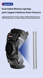 Rodillera Ajustable para Menisco, Soporte Deportivo <span class=keywords><strong>de</strong></span> Compresión para Rodilla, Fibra <span class=keywords><strong>de</strong></span> Poliéster para Alivio del <span class=keywords><strong>Dolor</strong></span>, Estabilizador CE - Product Image 5