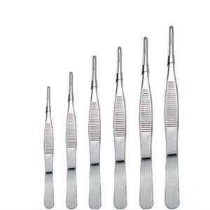 Pinzas de laboratorio Double Deer de 12,5 cm, 14 cm, 16 cm, 18 cm, con mango de acero inoxidable, pinzas de precisión para uso en laboratorio - Product Image 1