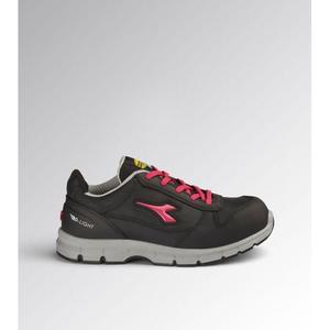 รองเท้าเซฟตี้ Diadora Run S3S ต่ำ Fo SR ESD นิ้วเท้าคอมโพสิตสีดำป้องกันไฟฟ้าสถิตย์ใส่ได้ทุกเพศตาข่ายพอดีปกติระบายอากาศด้านบน - Product Image 1