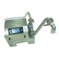 Machine de remplissage automatique de sauces en acier inoxydable de qualité alimentaire de 30 kg, adaptée au remplissage de pâtes