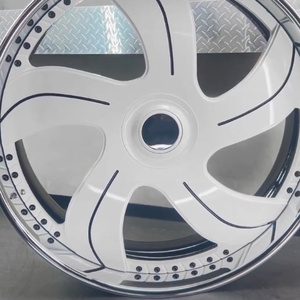 RCSR Llantas Forjadas Planas Estilo Offroad con Borde Bronce, <span class=keywords><strong>2</strong></span> Piezas, Personalizadas, de 17-26 Pulgadas, 5X114.3, para <span class=keywords><strong>Ford</strong></span> F350 Super Duty - Product Image 5