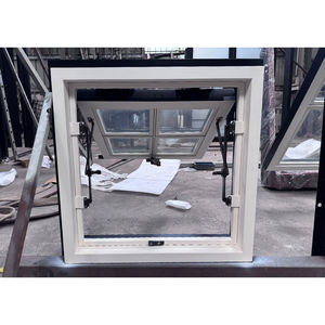 <span class=keywords><strong>Finestre</strong></span> a griglia in acciaio bicolore stile retrò personalizzate con vetri doppi e <span class=keywords><strong>griglie</strong></span> in ferro battuto per applicazioni esterne, apertura fissa - Product Image 3