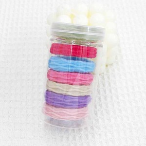 Großhandel Haar bänder Verdickte Gummibänder Mädchen Pferdes chwanz Haar gummis Candy Coloured Hair Accessoires - Product Image 3