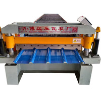 Machine de formage de tôles de toiture en Aluzinc du Pérou, modèles TR4, TR5, TR6, PV4, pour la fabrication de toitures métalliques, machine à rouler les tôles de toiture à roulement