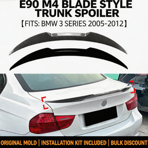 Aileron de coffre arrière ABS style lame pour BMW Série 3 E90 2005-2012 Spoiler M4 Vente en gros - Product Image 1