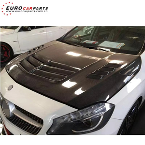 W176 cofano in fibra di carbonio in forma per MB <span class=keywords><strong>A</strong></span>-<span class=keywords><strong>classe</strong></span> W176 2014-2017year <span class=keywords><strong>A</strong></span> VS stile completa in fibra di carbonio A45 cappuccio - Product Image 6
